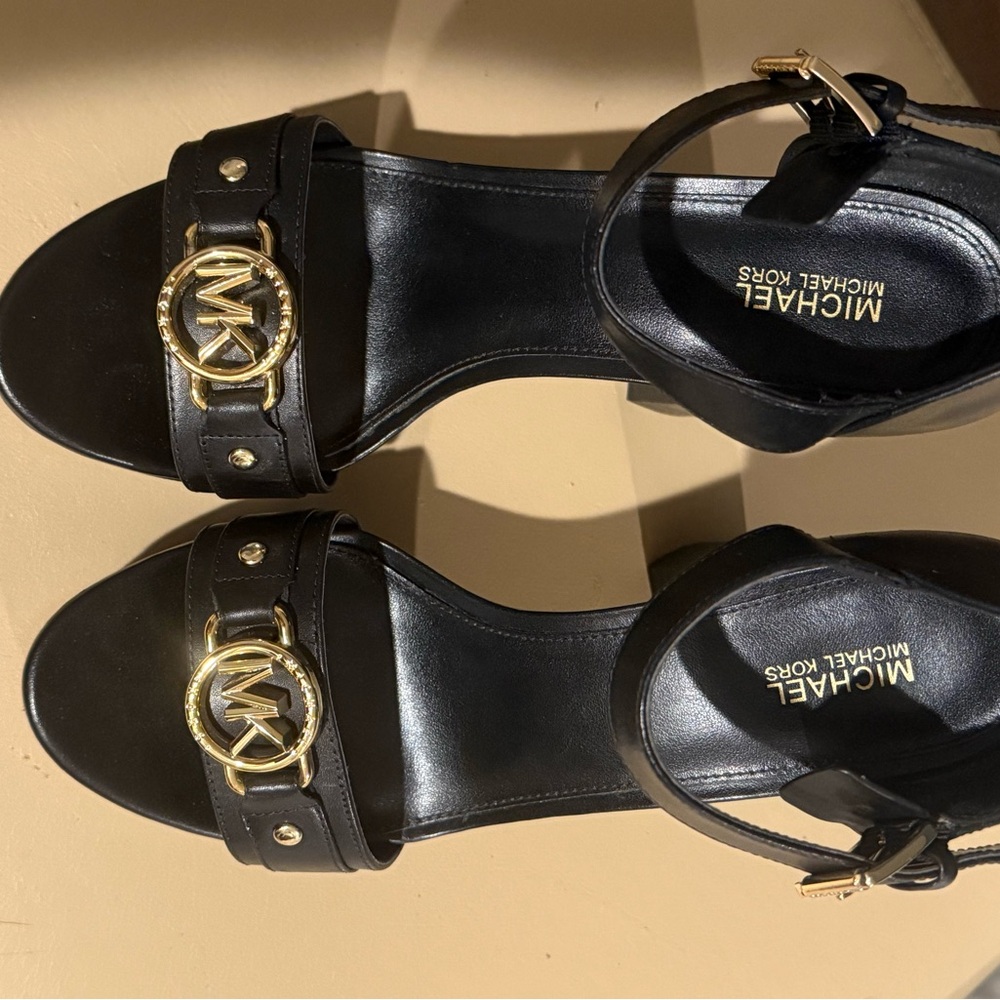 Michael Kors Women's Rory Ankle-Strap Platform Dress Sandals